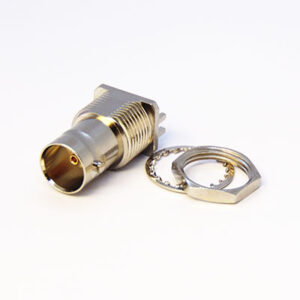058-1 3GHz Edge Mounting BNC Connector with Location Webs