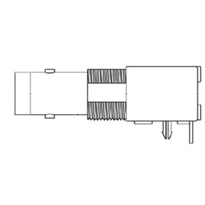 059-1 Right Angle BNC Socket