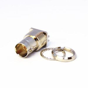 076-1 3GHz Edge Mounting BNC Connector with Location Webs