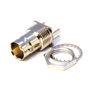 158-1 3GHz Edge Mount BNC Coaxial RF Connector