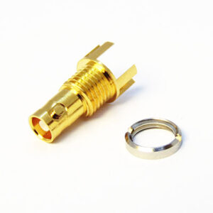 176-1 12GHz Edge Mounted Micro BNC