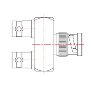 D1033 BNC Y Junction Adaptor