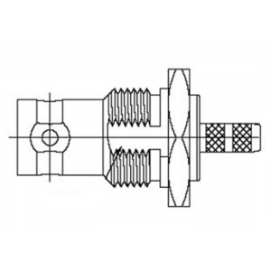 XBT-1014 BNC Female Cable Mounted Socket XBT-1014 BNC Female Cable Mounted Socket