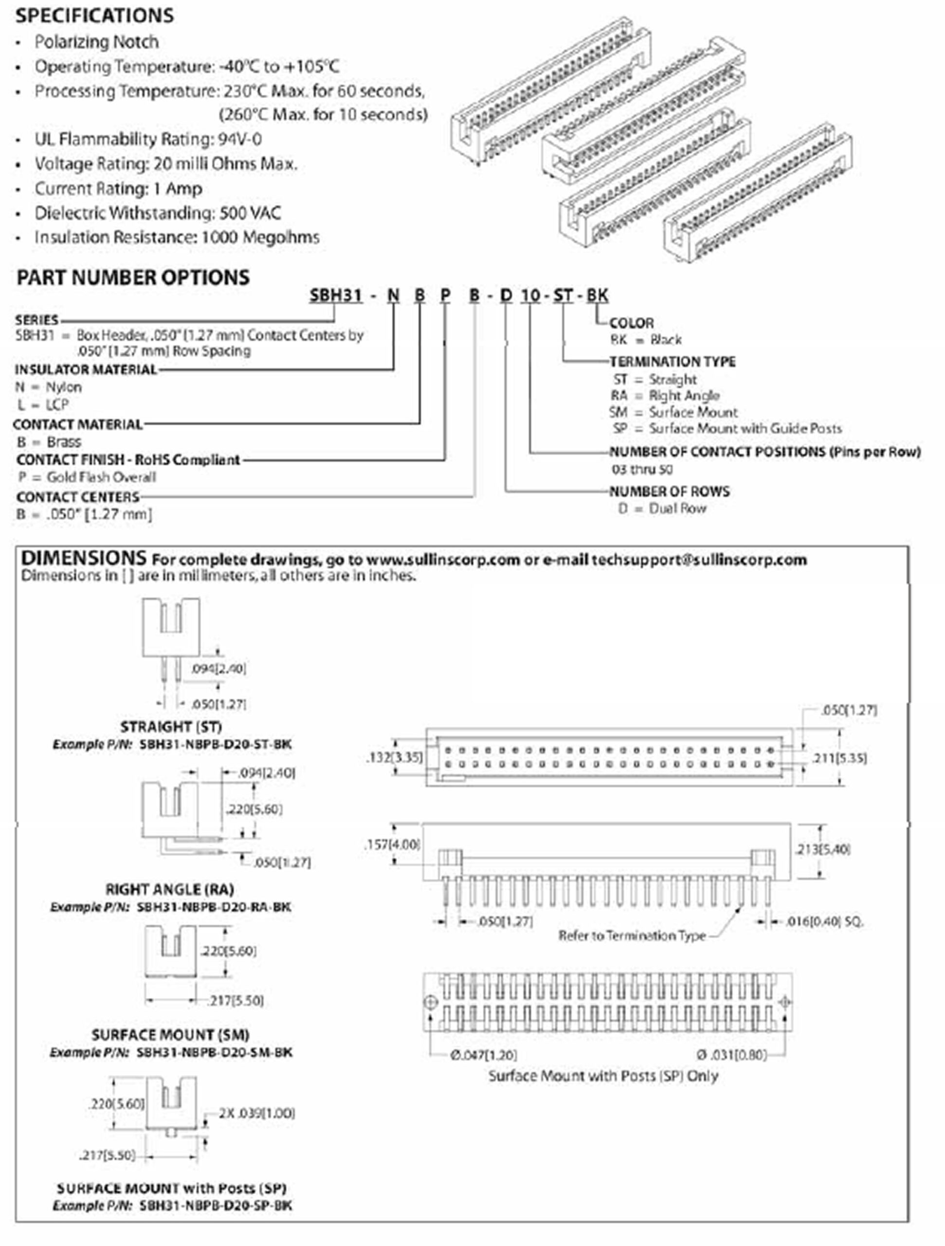 SBH31NBPBD10STBKdrawing