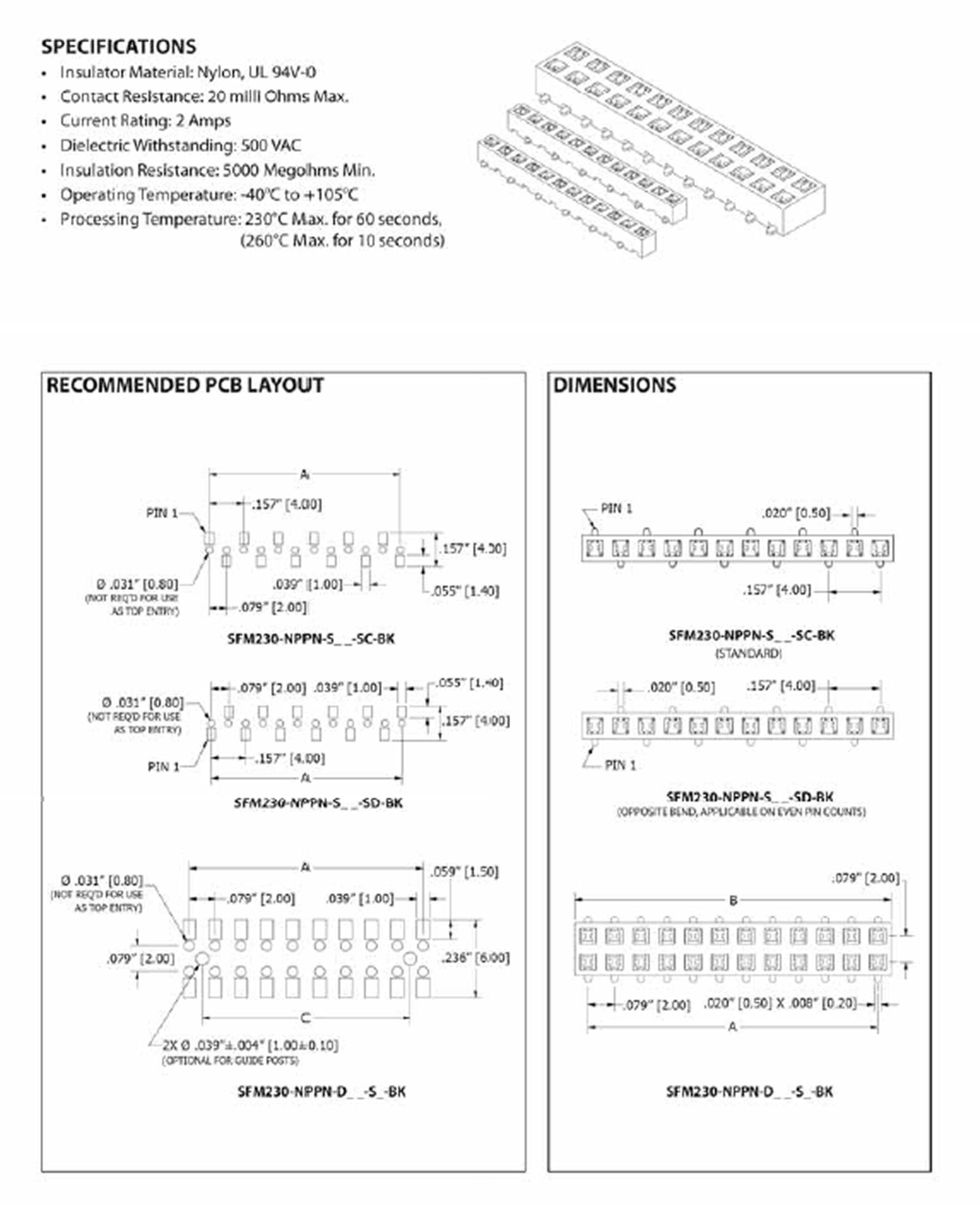 SFM230NPPNDSMBKdrawing