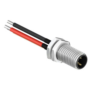SCA08-03PFA-0500 M8 Circular Connector A andB Code, Wire Harness, Front Fastened, Plug