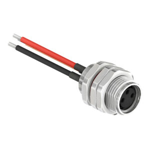 SCA08-03SFA4-0500 M8 Wire Harness Front Fastened Socket