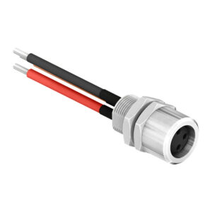 SCA08-XXSRX M8 Circular Connector A and B Code Wire Harness Rear Fastened Socket