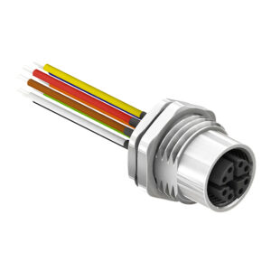 SCA12-08FXX-XXXX M12 Circular Connector X Code Wire Harness Socket