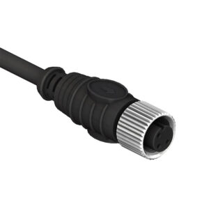 SCM12-XXSXS-XXXX M12 Circular Connector A and D Code Over Molding Cables Straight Socket
